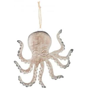 Závesná morská dekorácia Chobotnica 12 cm