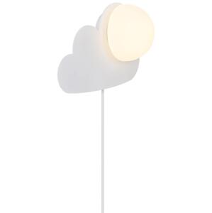 Nástenné svetlo Nordlux Skyku Cloud (biela) sklo, plast IP20 2312971001