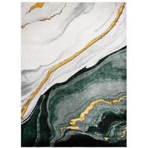 Dywany Łuszczów Kusový koberec Emerald 1017 green and gold - 140x190 cm