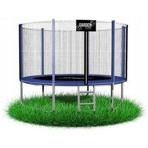 Chomik Záhradná trampolína so sieťou a rebríkom, 252 cm