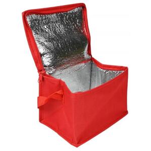 Červená chladiaca taška COOLER 4l